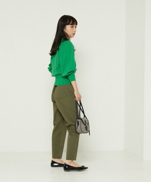 FREAK'S STORE(フリークスストア)の「バルーン テーパード チノパンツ(チノパンツ・レディース・ブラック/ベージュ/カーキ・マルチサイズ)」の5枚目の写真