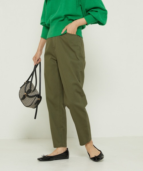 FREAK'S STORE(フリークスストア)の「バルーン テーパード チノパンツ(チノパンツ・レディース・ブラック/ベージュ/カーキ・マルチサイズ)」の13枚目の写真