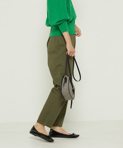 FREAK'S STORE(フリークスストア)の「バルーン テーパード チノパンツ(チノパンツ・レディース・ブラック/ベージュ/カーキ・マルチサイズ)」の14枚目の写真