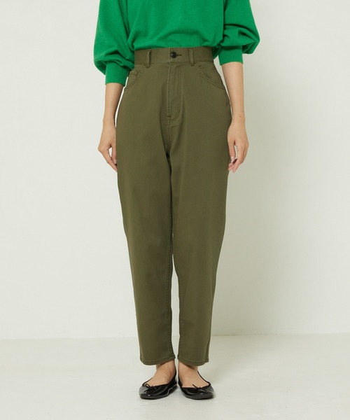 FREAK'S STORE(フリークスストア)の「バルーン テーパード チノパンツ(チノパンツ・レディース・ブラック/ベージュ/カーキ・マルチサイズ)」の15枚目の写真