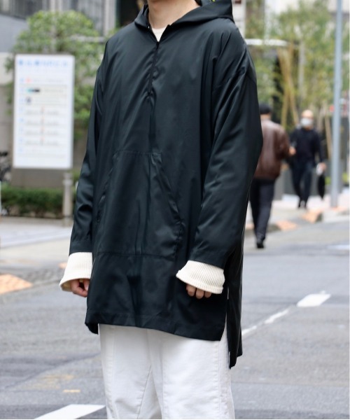 SUNNY  SPORTS（サニースポーツ）の「SUNNY SPORTS/サニースポーツ CAMPING FIELD COAT（ステンカラーコート・メンズ・ブラック/カーキ・LARGE）」の22枚目の写真