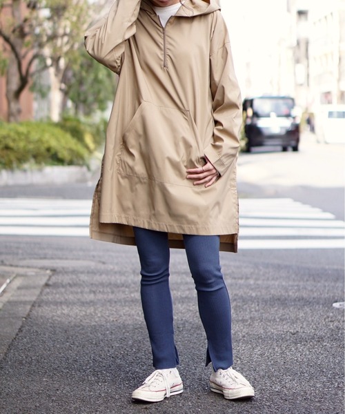 SUNNY  SPORTS（サニースポーツ）の「SUNNY SPORTS/サニースポーツ CAMPING FIELD COAT（ステンカラーコート・メンズ・ブラック/カーキ・LARGE）」の14枚目の写真