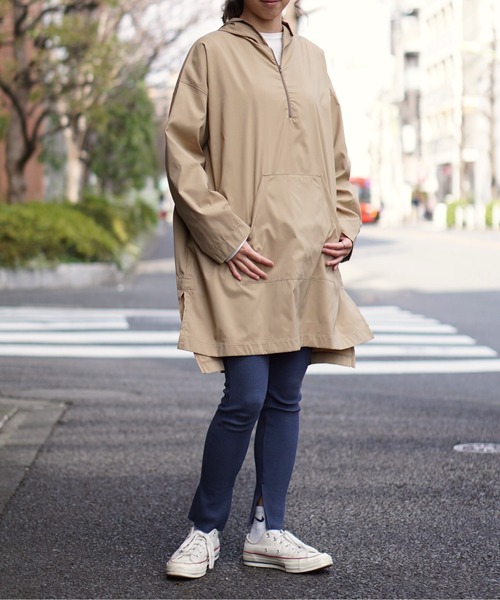 SUNNY  SPORTS（サニースポーツ）の「SUNNY SPORTS/サニースポーツ CAMPING FIELD COAT（ステンカラーコート・メンズ・ブラック/カーキ・LARGE）」の13枚目の写真