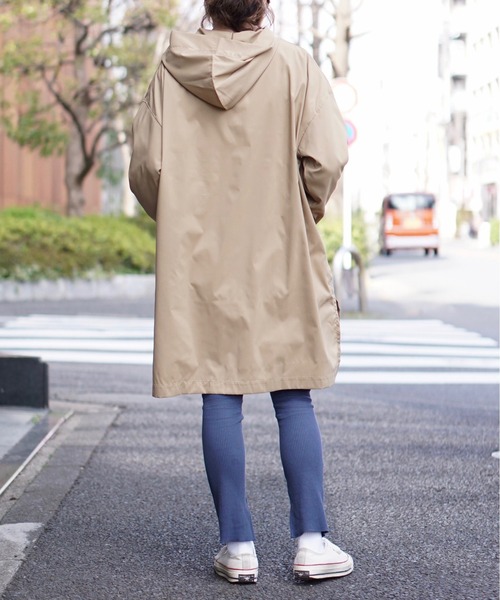 SUNNY  SPORTS（サニースポーツ）の「SUNNY SPORTS/サニースポーツ CAMPING FIELD COAT（ステンカラーコート・メンズ・ブラック/カーキ・LARGE）」の12枚目の写真