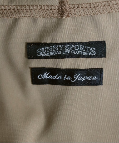 SUNNY  SPORTS（サニースポーツ）の「SUNNY SPORTS/サニースポーツ CAMPING FIELD COAT（ステンカラーコート・メンズ・ブラック/カーキ・LARGE）」の9枚目の写真