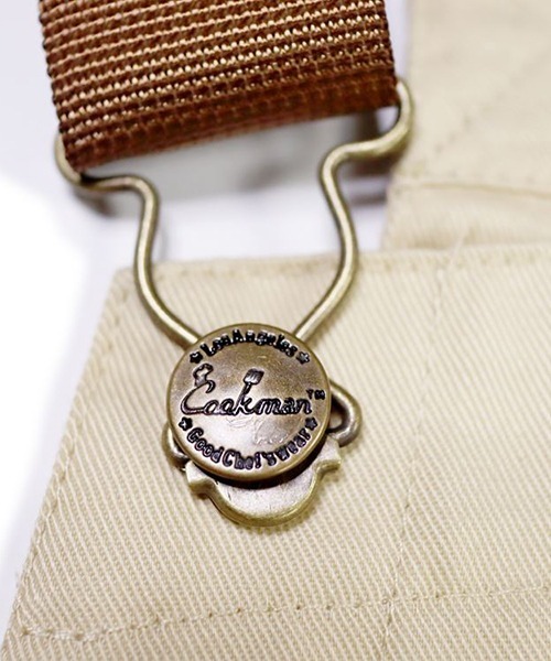 COOKMAN(クックマン)の「Cookman クックマン フィッシャーマンズ ビブ オーバーオール サンド(サロペット/オーバーオール・メンズ・ベージュ・X-LARGE/SMALL/LARGE/MEDIUM)」の3枚目の写真