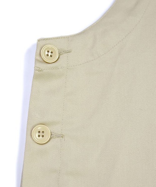 COOKMAN(クックマン)の「Cookman クックマン フィッシャーマンズ ビブ オーバーオール サンド(サロペット/オーバーオール・メンズ・ベージュ・X-LARGE/SMALL/LARGE/MEDIUM)」の5枚目の写真