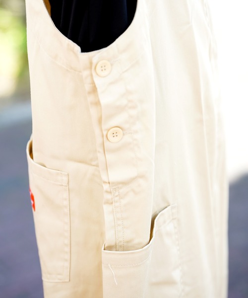 COOKMAN(クックマン)の「Cookman クックマン フィッシャーマンズ ビブ オーバーオール サンド(サロペット/オーバーオール・メンズ・ベージュ・X-LARGE/SMALL/LARGE/MEDIUM)」の7枚目の写真