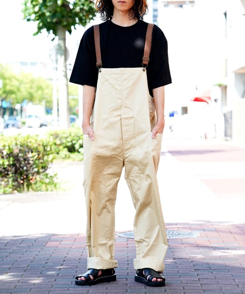 COOKMAN(クックマン)の「Cookman クックマン フィッシャーマンズ ビブ オーバーオール サンド(サロペット/オーバーオール・メンズ・ベージュ・X-LARGE/SMALL/LARGE/MEDIUM)」の12枚目の写真