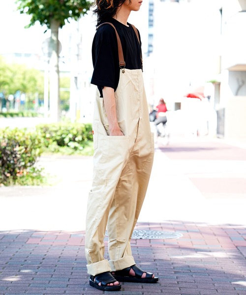 COOKMAN(クックマン)の「Cookman クックマン フィッシャーマンズ ビブ オーバーオール サンド(サロペット/オーバーオール・メンズ・ベージュ・X-LARGE/SMALL/LARGE/MEDIUM)」の13枚目の写真