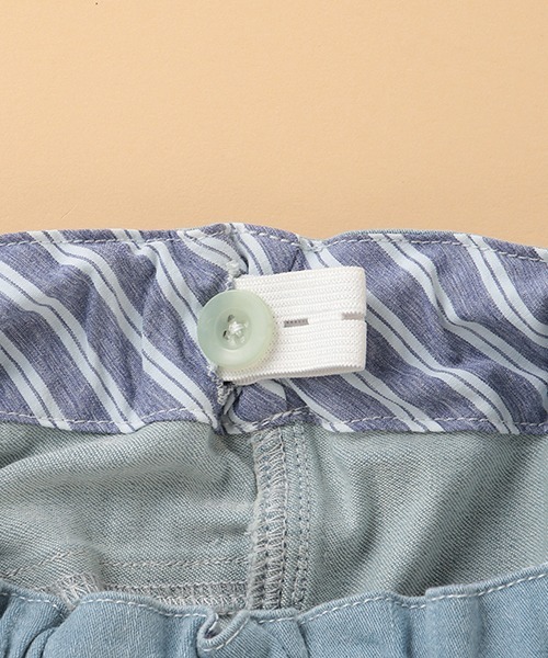 kladskap（クレードスコープ）の「接触冷感 ロゴワッペンつきデニムロングパンツ（デニムパンツ・キッズ・ライトブルー・130cm/100cm/110cm/90cm/120cm）」の6枚目の写真