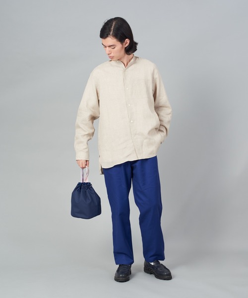 Le Sans Pareil（ル サン パレイユ）の「【 Le Sans Pareil / ルサンパレイユ 】 RPC KINCHAKU BAG RPC KINCHAKU BAG　RPC巾着バッグ（ショルダーバッグ・レディース・ブラック/ホワイト/カーキ/ネイビー・FREE）」の4枚目の写真