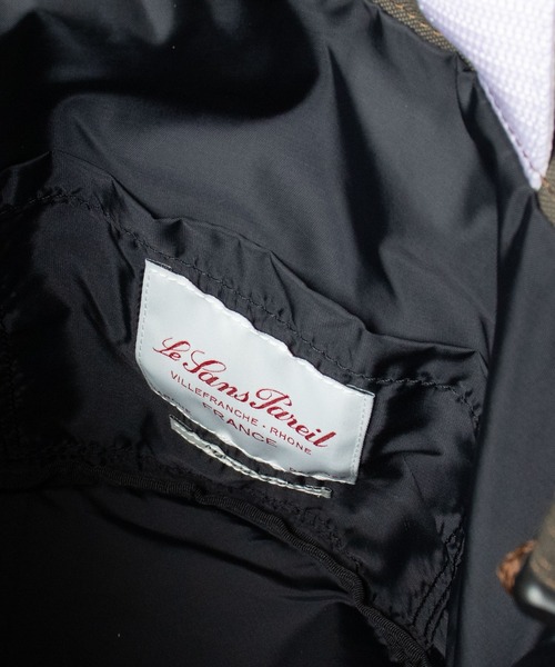 Le Sans Pareil（ル サン パレイユ）の「【 Le Sans Pareil / ルサンパレイユ 】 RPC KINCHAKU BAG RPC KINCHAKU BAG　RPC巾着バッグ（ショルダーバッグ・レディース・ブラック/ホワイト/カーキ/ネイビー・FREE）」の10枚目の写真