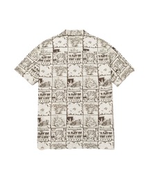 ★国内在庫/即発可*HUF*DAY IN THE LIFE 半袖シャツ/Sサイズ★ サッカー ボタンダウン 半袖シャツ ―吸水速乾―＜A DAY IN THE LIFE＞