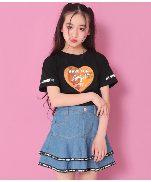 ⭐️専用⭐️アナップガール　　スカパン　（140cm〜150cm） ANAP GiRL スカート ストレッチツイル ベルト付 スカパン キッズ