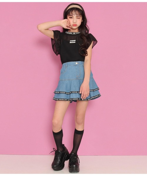 ANAP GiRL（アナップガール）の「フリルテープ付スカパン