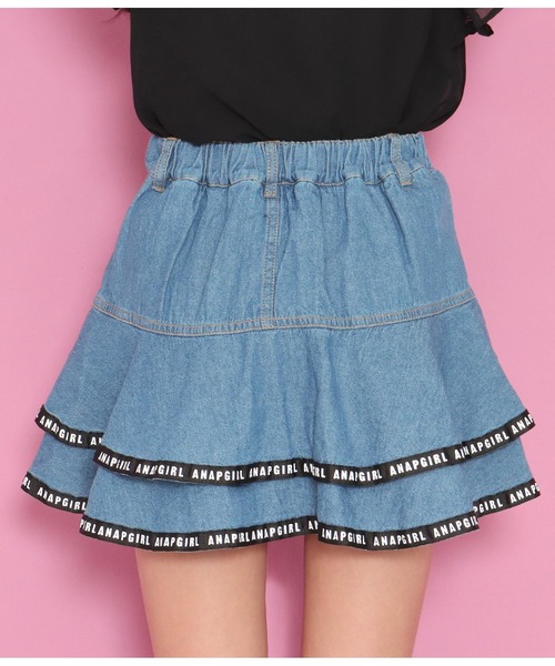 ⭐️専用⭐️アナップガール　　スカパン　（140cm〜150cm） ANAP GiRL スカート ストレッチツイル ベルト付 スカパン キッズ