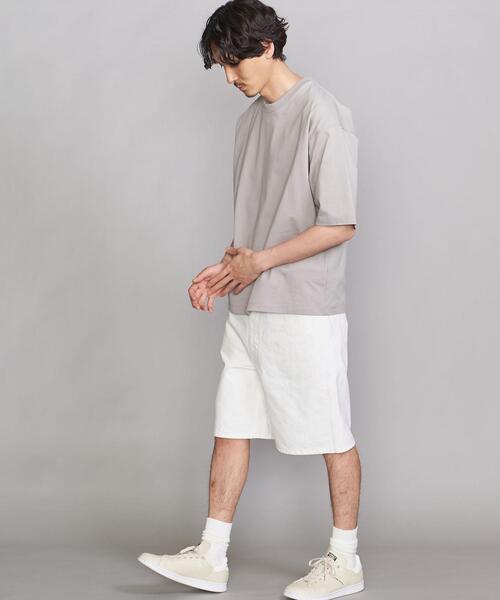 BEAUTY&YOUTH UNITED ARROWS(ビューティーアンドユースユナイテッドアローズ)の「BY コンパクトスピン ワイド テーパード Tシャツ(Tシャツ/カットソー・メンズ・ホワイト/ライトグレー/ブラック/ダークグリーン・SMALL/MEDIUM/LARGE/X-LARGE)」の10枚目の写真