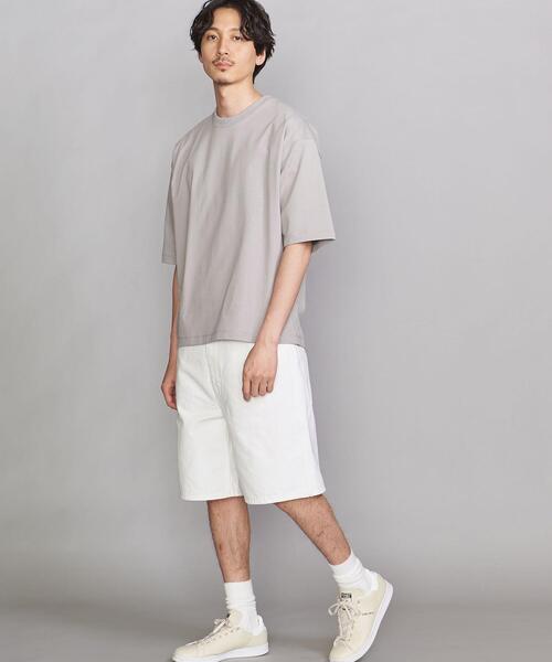 BEAUTY&YOUTH UNITED ARROWS(ビューティーアンドユースユナイテッドアローズ)の「BY コンパクトスピン ワイド テーパード Tシャツ(Tシャツ/カットソー・メンズ・ホワイト/ライトグレー/ブラック/ダークグリーン・SMALL/MEDIUM/LARGE/X-LARGE)」の13枚目の写真