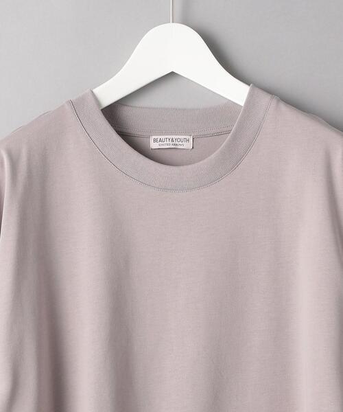 BEAUTY&YOUTH UNITED ARROWS(ビューティーアンドユースユナイテッドアローズ)の「BY コンパクトスピン ワイド テーパード Tシャツ(Tシャツ/カットソー・メンズ・ホワイト/ライトグレー/ブラック/ダークグリーン・SMALL/MEDIUM/LARGE/X-LARGE)」の19枚目の写真