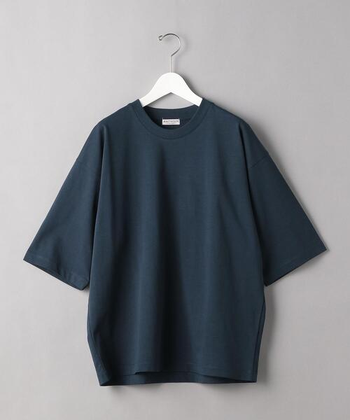 BEAUTY&YOUTH UNITED ARROWS(ビューティーアンドユースユナイテッドアローズ)の「BY コンパクトスピン ワイド テーパード Tシャツ(Tシャツ/カットソー・メンズ・ホワイト/ライトグレー/ブラック/ダークグリーン・SMALL/MEDIUM/LARGE/X-LARGE)」の16枚目の写真