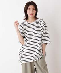 SHOO・LA・RUE | SUPIMAコットンサイドタックプルオーバー(Tシャツ/カットソー)