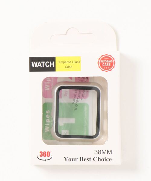 SiNCERE（シンシア）の「Apple Watch Case/アップルウォッチケース　超薄型ガラス付き（Apple Watch Series4/Series5/Series6/SeriesSE対応）（デジタル腕時計・メンズ・ブラック/シルバー/ピンクゴールド/クリア・42/38/40/44）」の8枚目の写真
