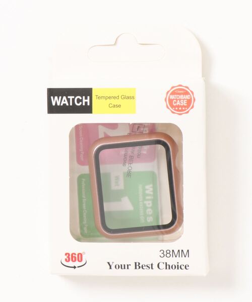 SiNCERE（シンシア）の「Apple Watch Case/アップルウォッチケース　超薄型ガラス付き（Apple Watch Series4/Series5/Series6/SeriesSE対応）（デジタル腕時計・メンズ・ブラック/シルバー/ピンクゴールド/クリア・42/38/40/44）」の15枚目の写真