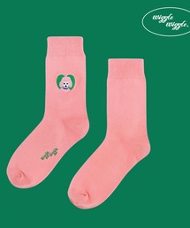 WIGGLE WIGGLE（ウィグルウィグル）の「WIGGLE WIGGLE／刺繍SOCKS プードル　2951318（ソックス/靴下・メンズ）」