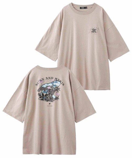 SILAS（サイラス）の「SS TEE RECALL（Tシャツ/カットソー・メンズ・ブラック/ライトグリーン/ベージュ/ホワイト/グレー・LARGE/SMALL/MEDIUM/X-LARGE）」の5枚目の写真