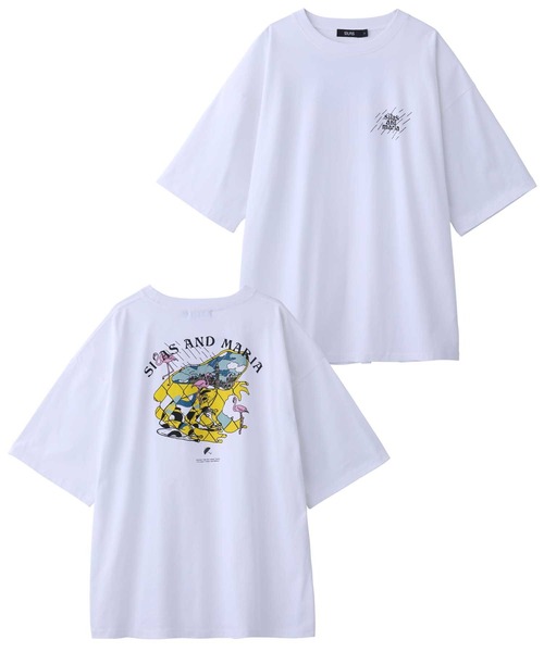 SILAS（サイラス）の「SS TEE RECALL（Tシャツ/カットソー・メンズ・ブラック/ライトグリーン/ベージュ/ホワイト/グレー・LARGE/SMALL/MEDIUM/X-LARGE）」の2枚目の写真