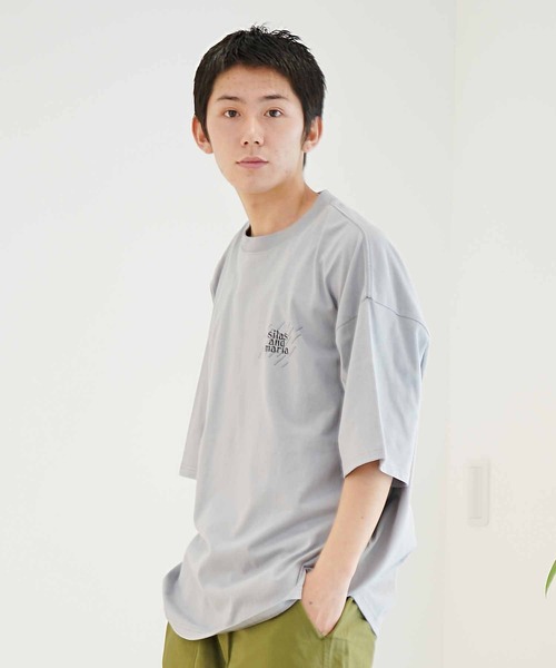 SILAS（サイラス）の「SS TEE RECALL（Tシャツ/カットソー・メンズ・ブラック/ライトグリーン/ベージュ/ホワイト/グレー・LARGE/SMALL/MEDIUM/X-LARGE）」の6枚目の写真