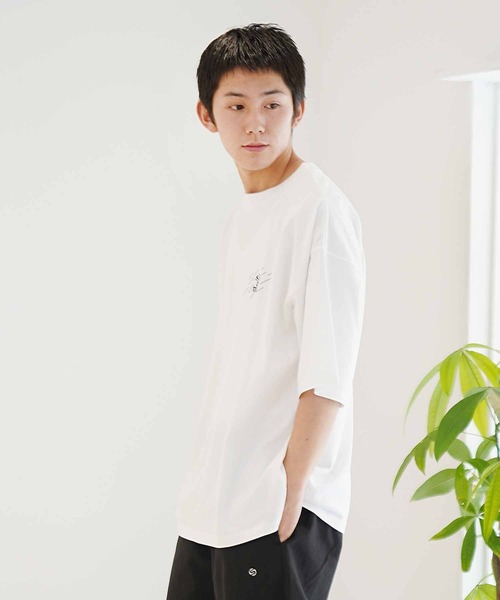 SILAS（サイラス）の「SS TEE RECALL（Tシャツ/カットソー・メンズ・ブラック/ライトグリーン/ベージュ/ホワイト/グレー・LARGE/SMALL/MEDIUM/X-LARGE）」の10枚目の写真