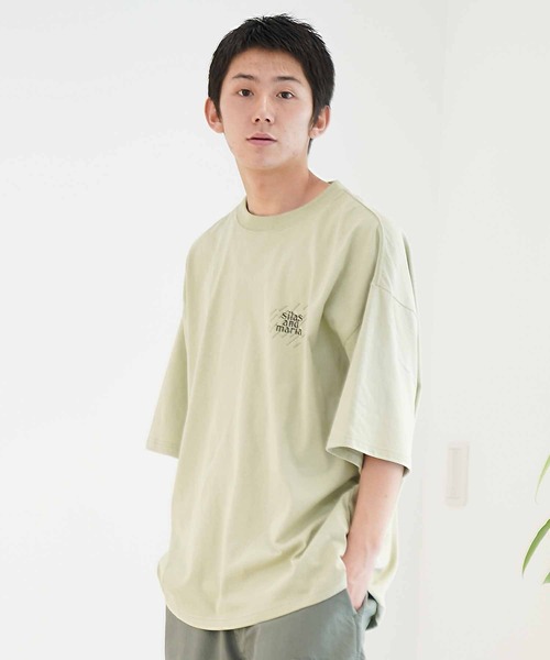 SILAS（サイラス）の「SS TEE RECALL（Tシャツ/カットソー・メンズ・ブラック/ライトグリーン/ベージュ/ホワイト/グレー・LARGE/SMALL/MEDIUM/X-LARGE）」の11枚目の写真