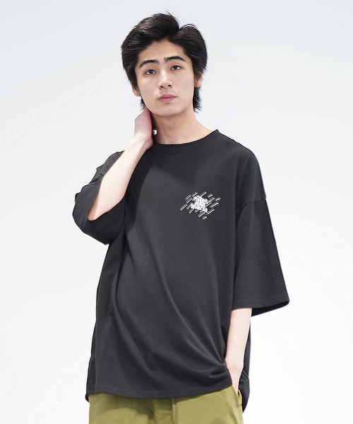 SILAS（サイラス）の「SS TEE RECALL（Tシャツ/カットソー・メンズ・ブラック/ライトグリーン/ベージュ/ホワイト/グレー・LARGE/SMALL/MEDIUM/X-LARGE）」の14枚目の写真