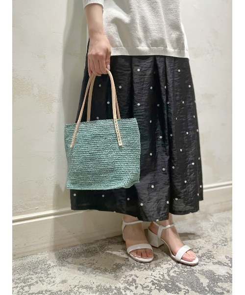 BEARDSLEY（ビアズリー）の「ドットジャガードスカート（スカート・レディース・ブラック・FREE）」の9枚目の写真