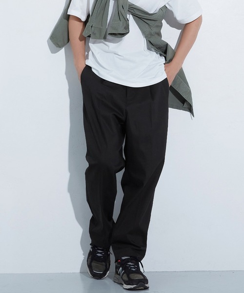 coca（coca）（コカ）の「ストレッチチノバルーンバギーパンツ（その他パンツ・メンズ・ネイビー/ベージュ/ブラック・S/M/L/XL）」の2枚目の写真