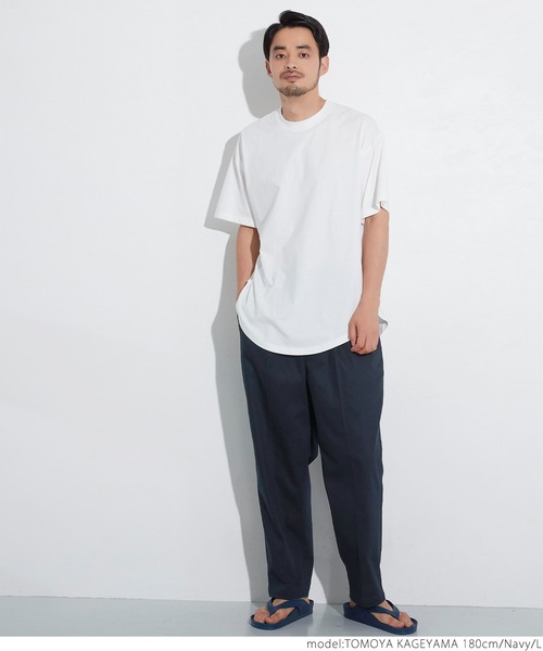 coca（coca）（コカ）の「ストレッチチノバルーンバギーパンツ（その他パンツ・メンズ・ネイビー/ベージュ/ブラック・S/M/L/XL）」の8枚目の写真