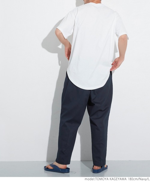 coca（coca）（コカ）の「ストレッチチノバルーンバギーパンツ（その他パンツ・メンズ・ネイビー/ベージュ/ブラック・S/M/L/XL）」の6枚目の写真