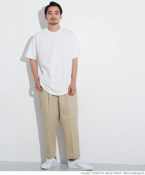 coca（coca）（コカ）の「ストレッチチノバルーンバギーパンツ（その他パンツ・メンズ・ネイビー/ベージュ/ブラック・S/M/L/XL）」の20枚目の写真