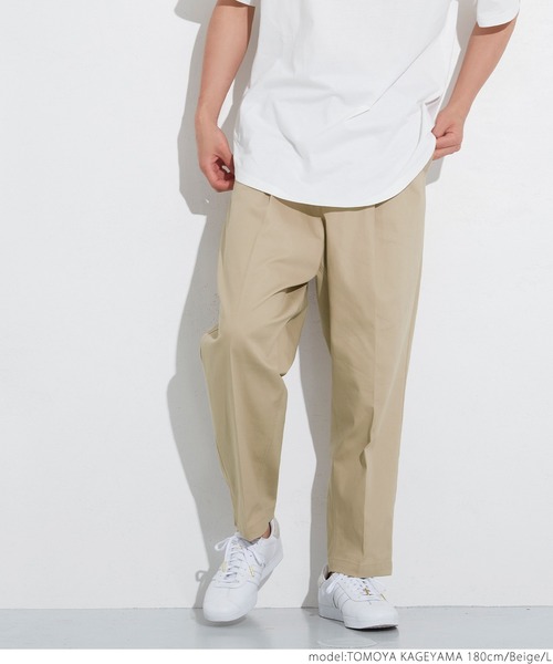 coca（coca）（コカ）の「ストレッチチノバルーンバギーパンツ（その他パンツ・メンズ・ネイビー/ベージュ/ブラック・S/M/L/XL）」の19枚目の写真