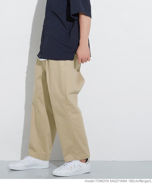 coca（coca）（コカ）の「ストレッチチノバルーンバギーパンツ（その他パンツ・メンズ・ネイビー/ベージュ/ブラック・S/M/L/XL）」の16枚目の写真