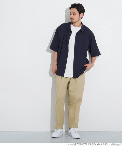 coca（coca）（コカ）の「ストレッチチノバルーンバギーパンツ（その他パンツ・メンズ・ネイビー/ベージュ/ブラック・S/M/L/XL）」の15枚目の写真