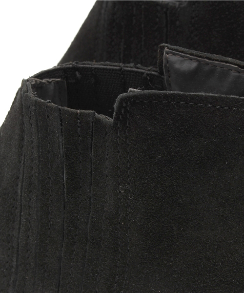 Another Edition（アナザーエディション）の「厚底ウエッジショートブーツ110/ AE アツゾコWDG SBT110◆（ブーツ・レディース・ブラック/グレー・38/36/37）」の4枚目の写真