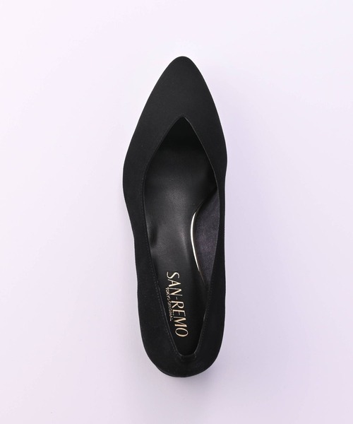 神戸シューズ（コウベシューズ）の「SAN-REMO 1.5㎝ヒールVカットパンプス（パンプス・レディース・ブラック/ベージュ/グレイッシュベージュ/パイソン・22/22.5/23/23.5/24/24.5）」の22枚目の写真