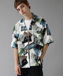 Name. | 【Name.】MULTIPRINTED OPEN COLLAR HS SH(シャツ/ブラウス)