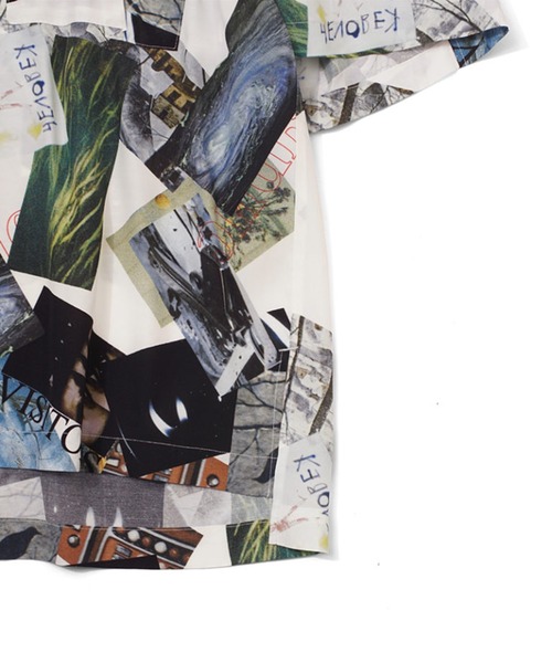 Name.（ネーム）の「【Name.】MULTIPRINTED OPEN COLLAR HS SH（シャツ/ブラウス・メンズ・ホワイト・1/2/0）」の5枚目の写真