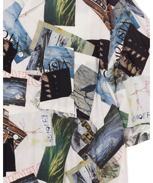 Name.（ネーム）の「【Name.】MULTIPRINTED OPEN COLLAR HS SH（シャツ/ブラウス・メンズ・ホワイト・1/2/0）」の6枚目の写真