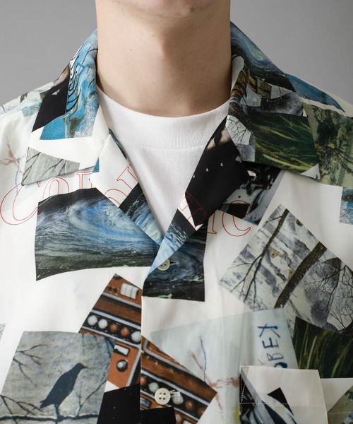 Name.（ネーム）の「【Name.】MULTIPRINTED OPEN COLLAR HS SH（シャツ/ブラウス・メンズ・ホワイト・1/2/0）」の11枚目の写真