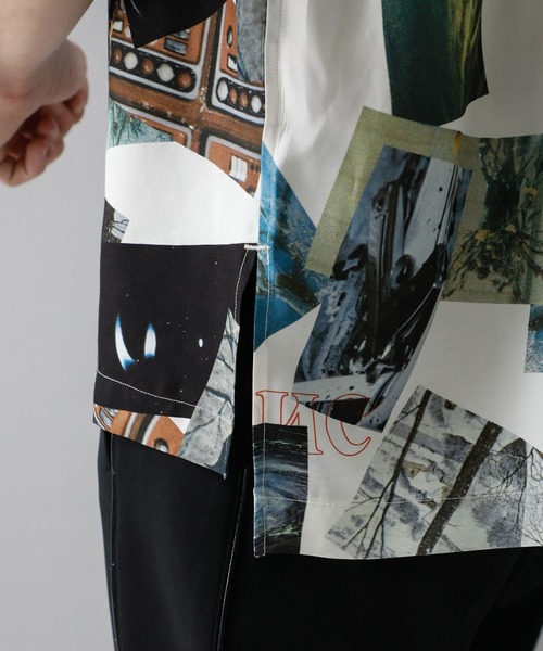 Name.（ネーム）の「【Name.】MULTIPRINTED OPEN COLLAR HS SH（シャツ/ブラウス・メンズ・ホワイト・1/2/0）」の13枚目の写真